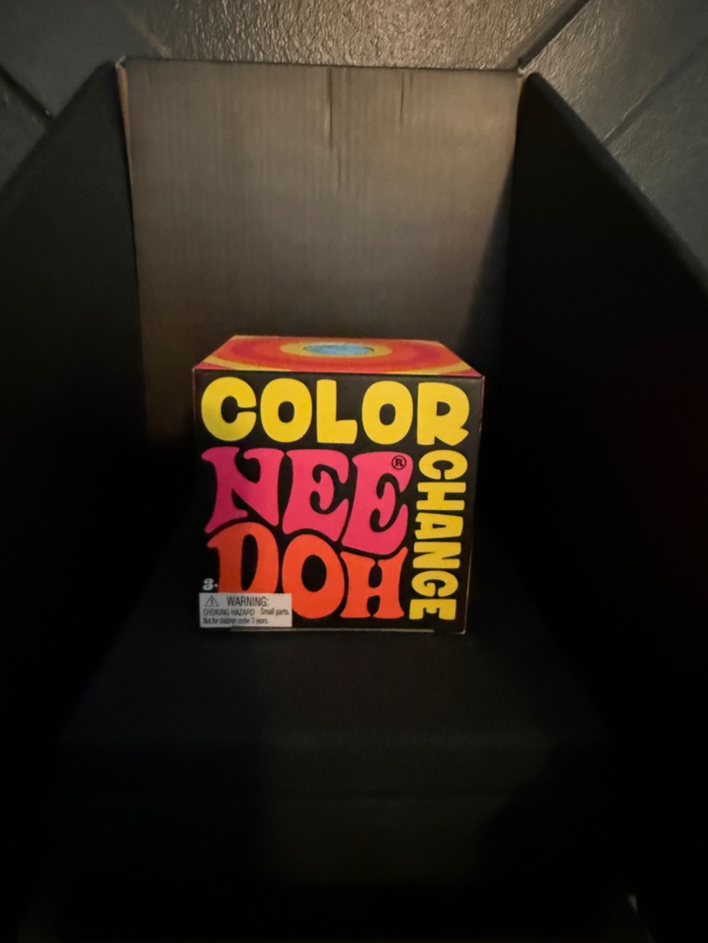 Blue Color NEE DOH Change Box - Retro Neon Graphic